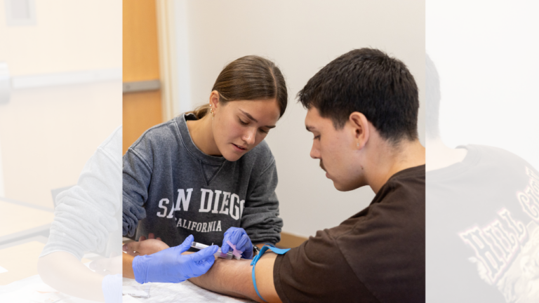 intern at CCMH working on skills